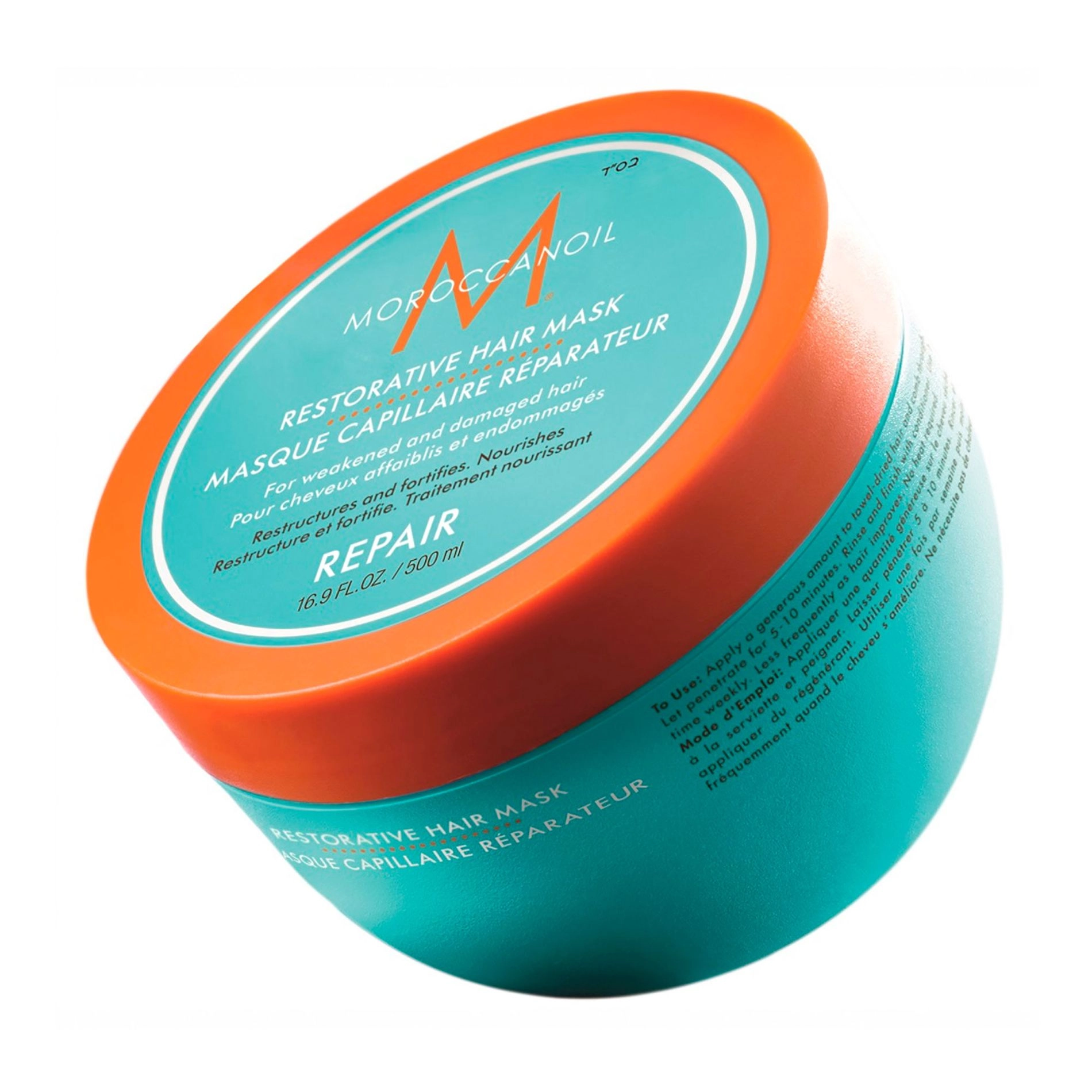 Відновлювальна маска для волосся - Moroccanoil Restorative Hair Mask, 500 мл - фото N1