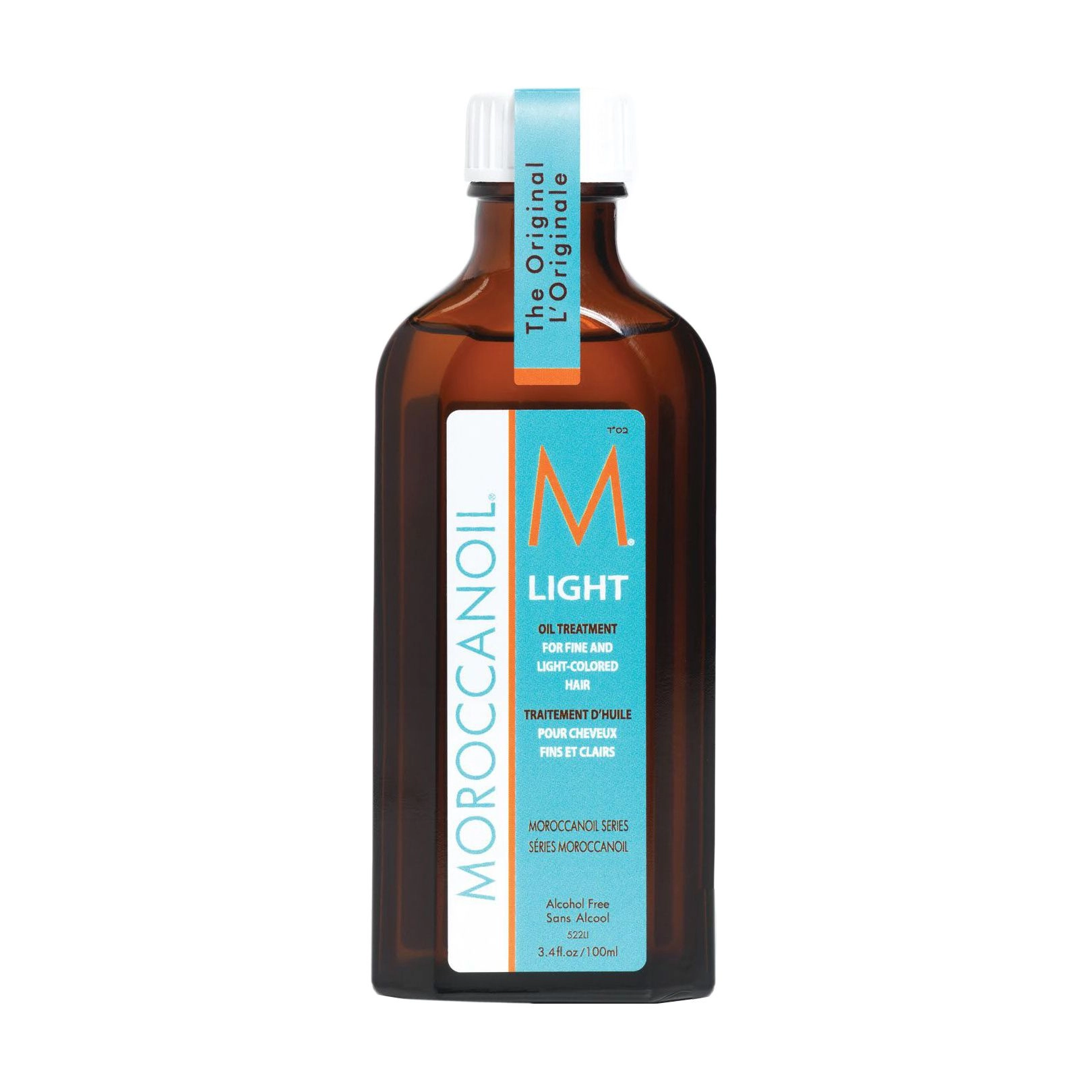 Восстанавливающее масло для тонких и светлых волос - Moroccanoil Light Oil Treatment, 100 мл - фото N1