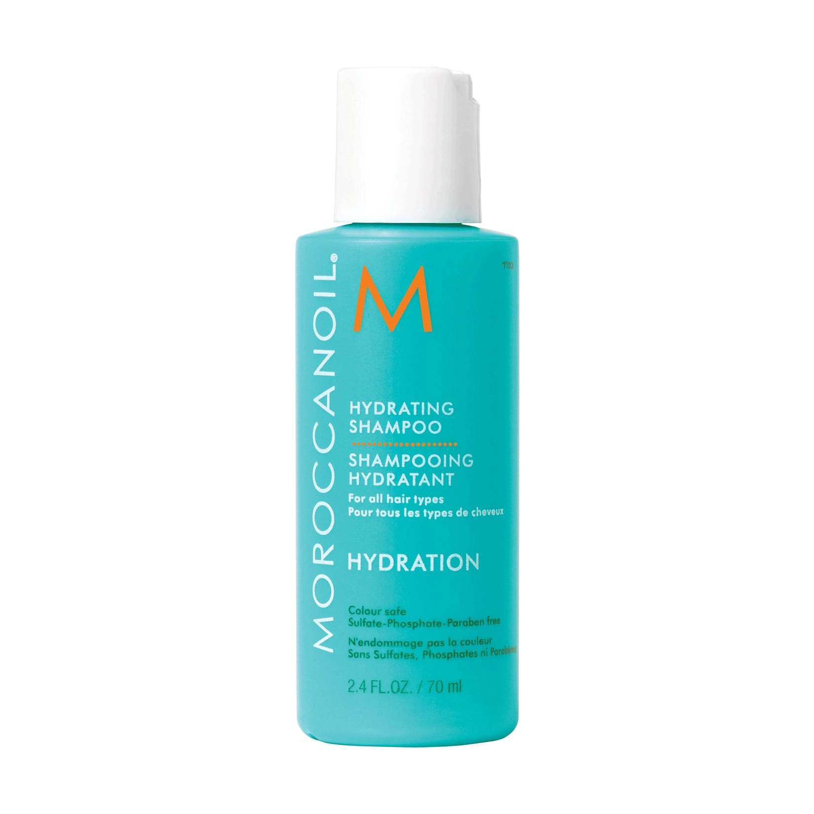 Зволожуючий шампунь для всіх типів волосся - Moroccanoil Hydrating Shampoo, 70 мл - фото N1