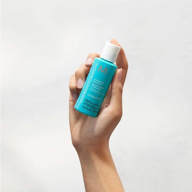 Увлажняющий шампунь для всех типов волос - Moroccanoil Hydrating Shampoo, 70 мл - фото N3