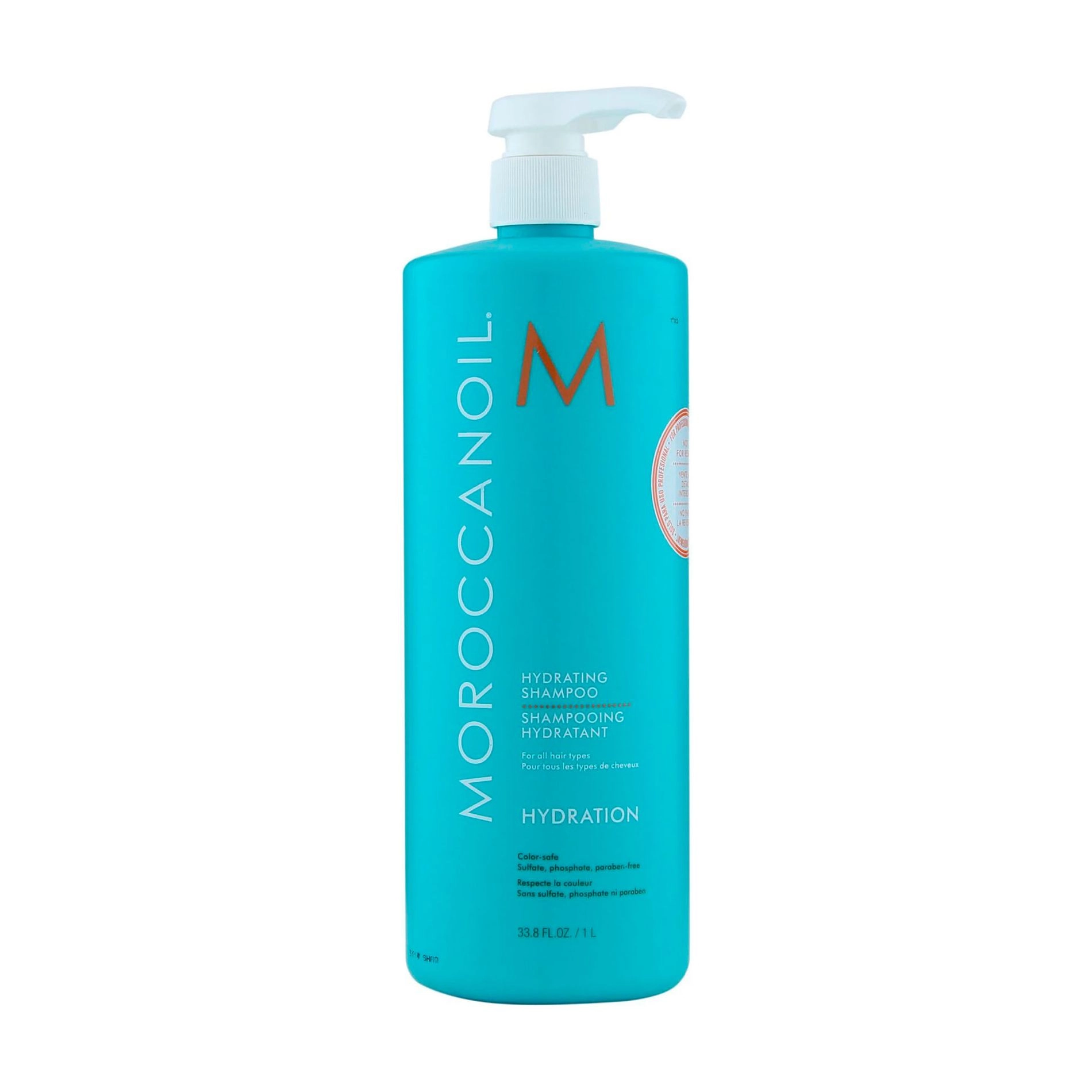 Увлажняющий шампунь для всех типов волос - Moroccanoil Hydrating Shampoo, 1000 мл - фото N1