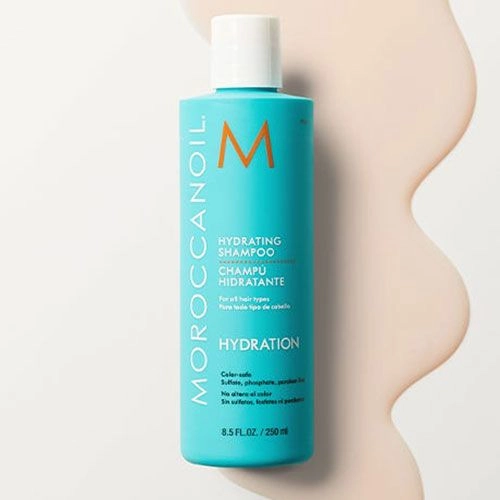 Увлажняющий шампунь для всех типов волос - Moroccanoil Hydrating Shampoo, 250 мл - фото N4