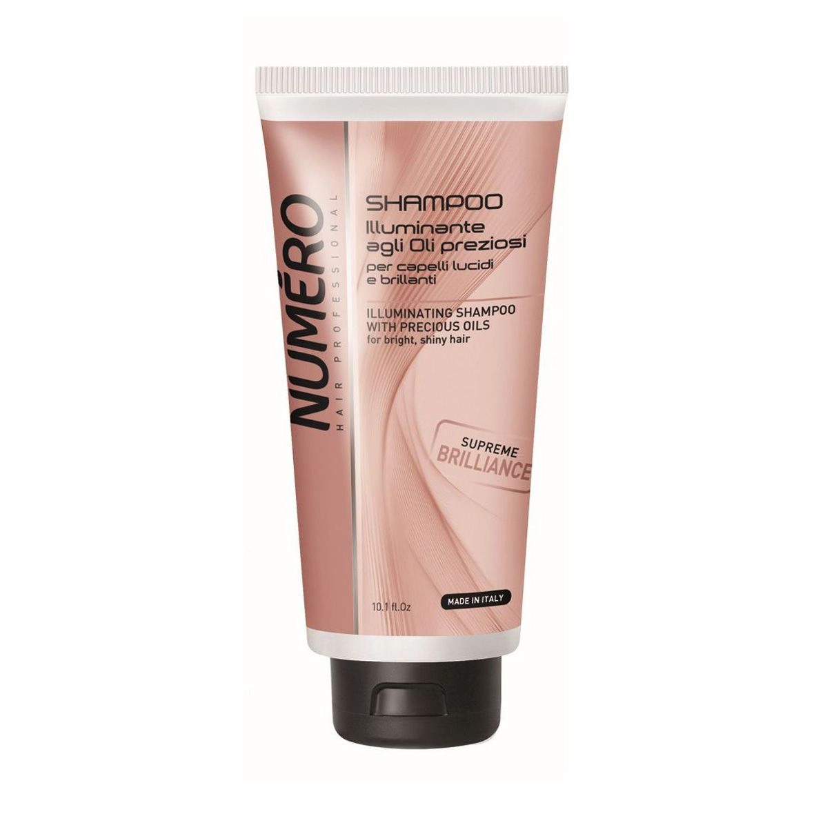 Brelil Шампунь для блеска волос Numero Illuminating Shampoo с ценными маслами - фото N1