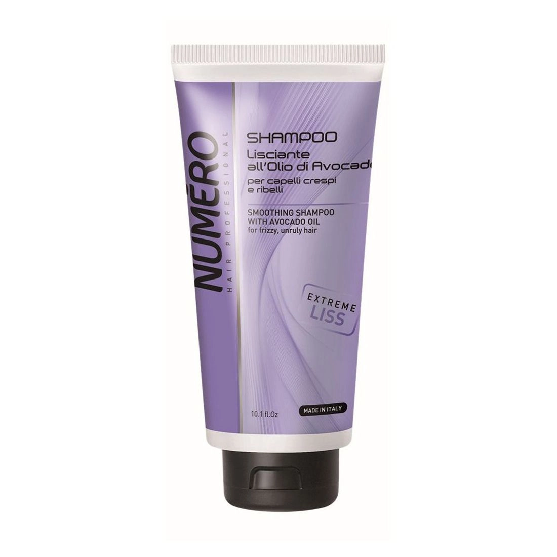Brelil Шампунь для розгладження волосся Numero Smoothing Shampoo з маслом авокадо - фото N1