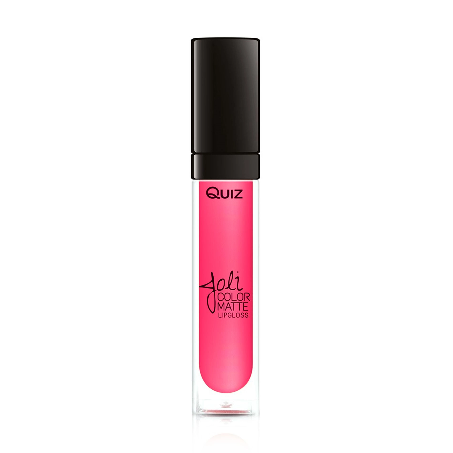 Quiz Матовый блеск для губ Cosmetics Joli Color Matte Lipgloss 43 Raspberry Muse, 7 мл - фото N1