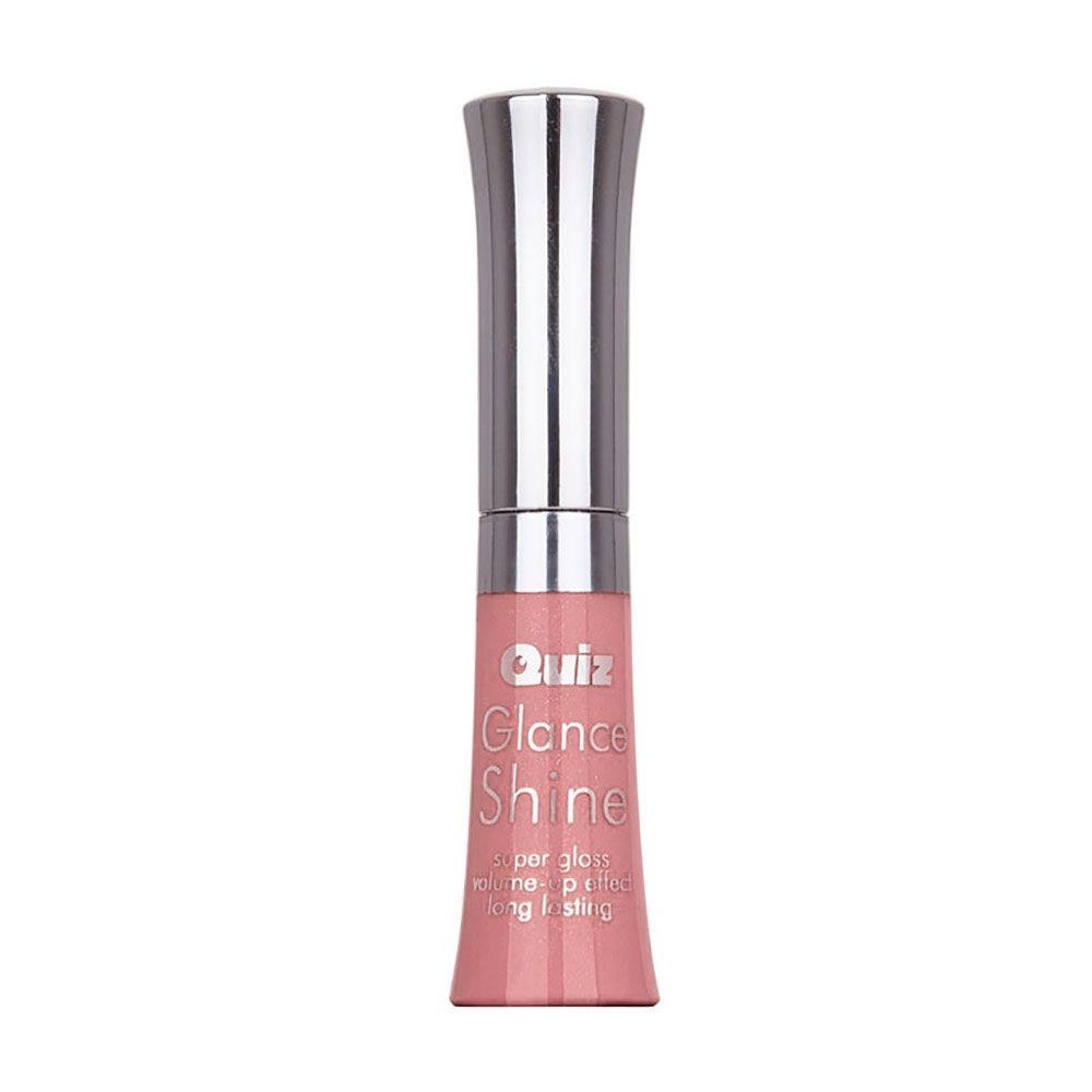 Quiz Глянцевий блиск для губ Cosmetics Glance Shine Lipgloss 62 Cupcake Pink, 7 мл - фото N1