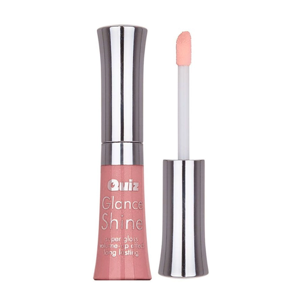 Quiz Глянцевий блиск для губ Cosmetics Glance Shine Lipgloss 62 Cupcake Pink, 7 мл - фото N2