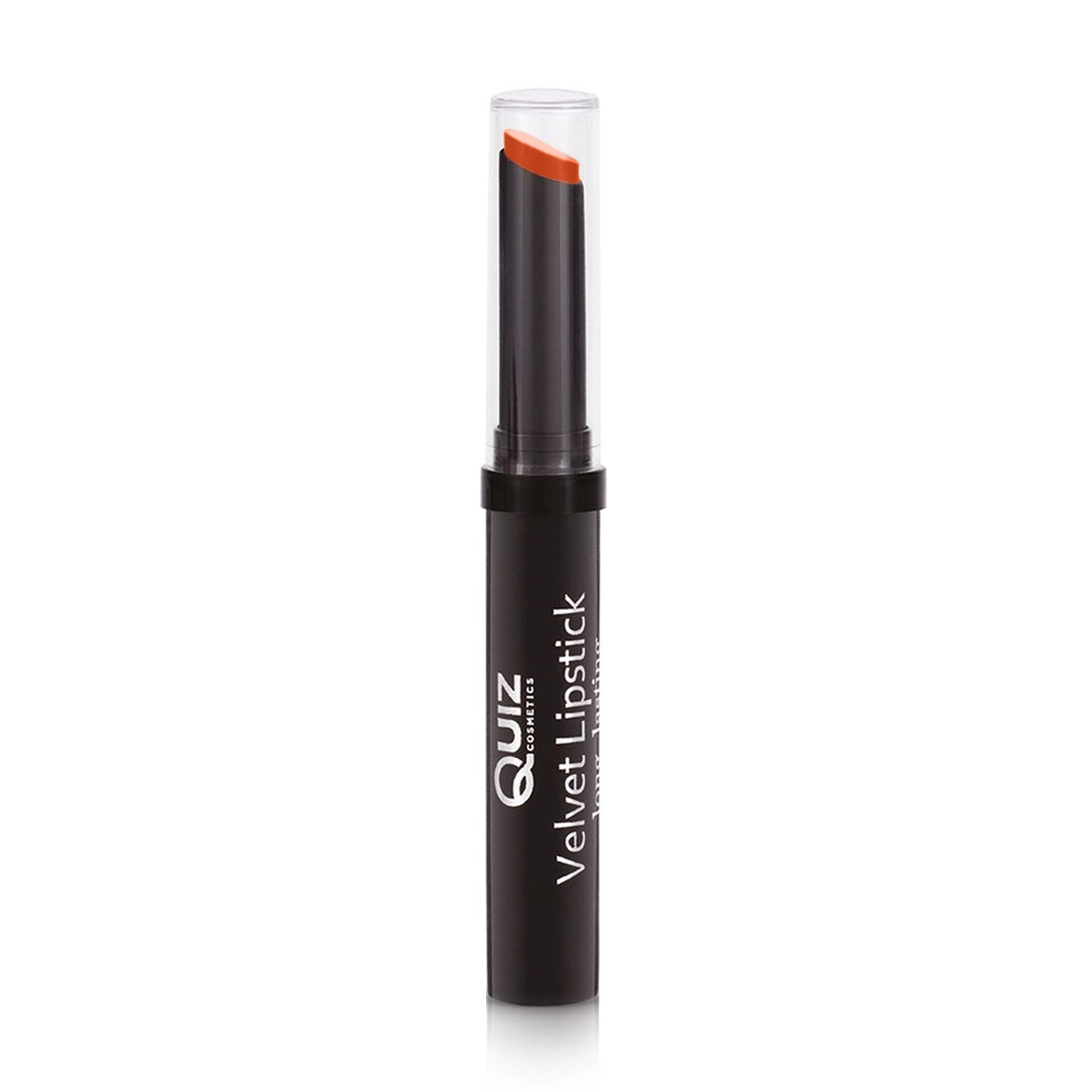 Quiz Стійка помада для губ Cosmetics Velvet Lipstick Long Lasting 113 Wild Cherry, 3 г - фото N2