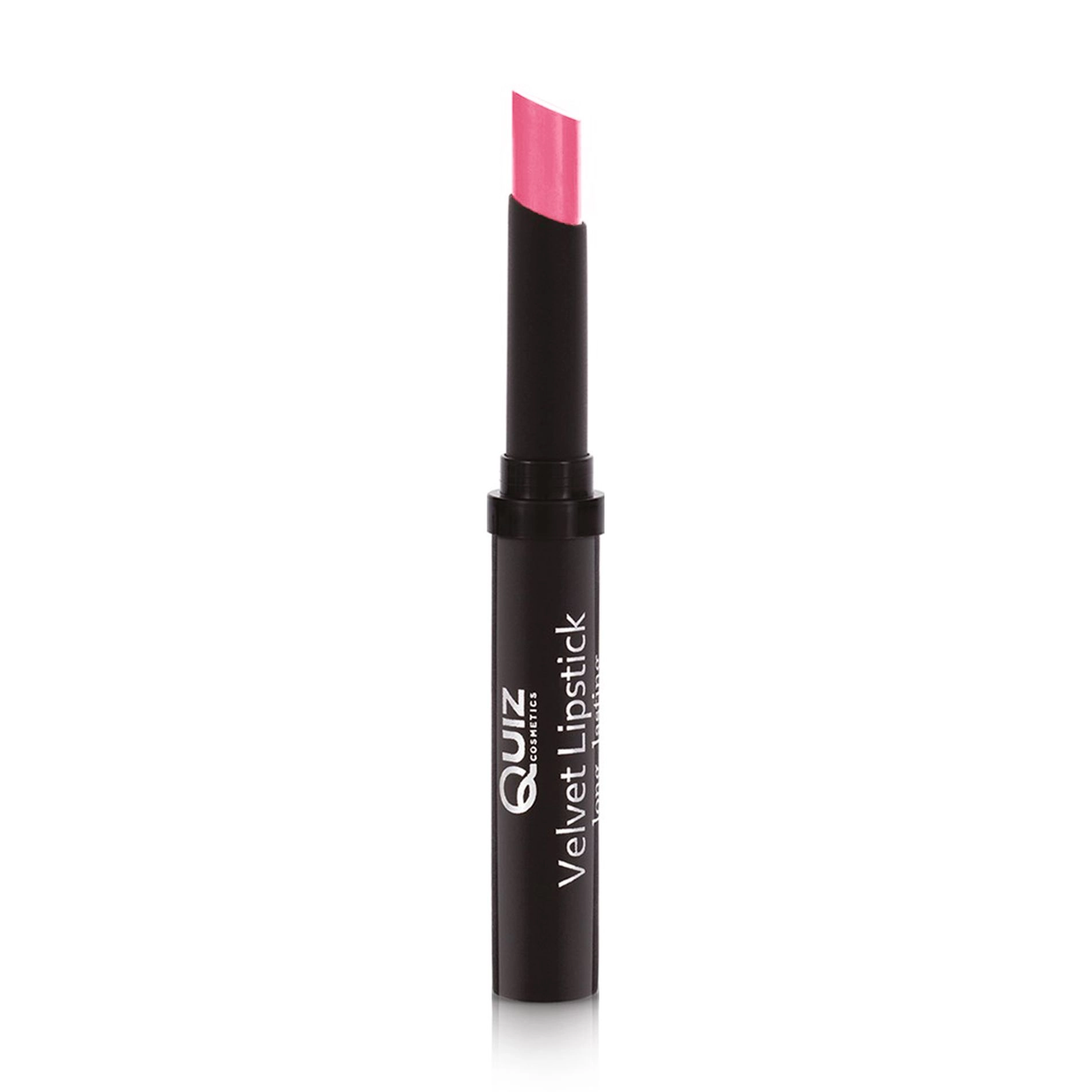 Quiz Стойкая помада для губ Cosmetics Velvet Lipstick Long Lasting 105 Summer Pink, 3 г - фото N1