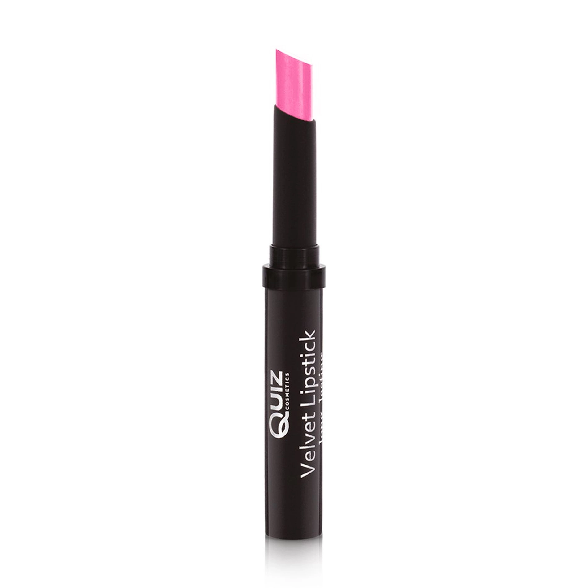 Quiz Стійка помада для губ Cosmetics Velvet Lipstick Long Lasting 106 Sunset Pink, 3 г - фото N1
