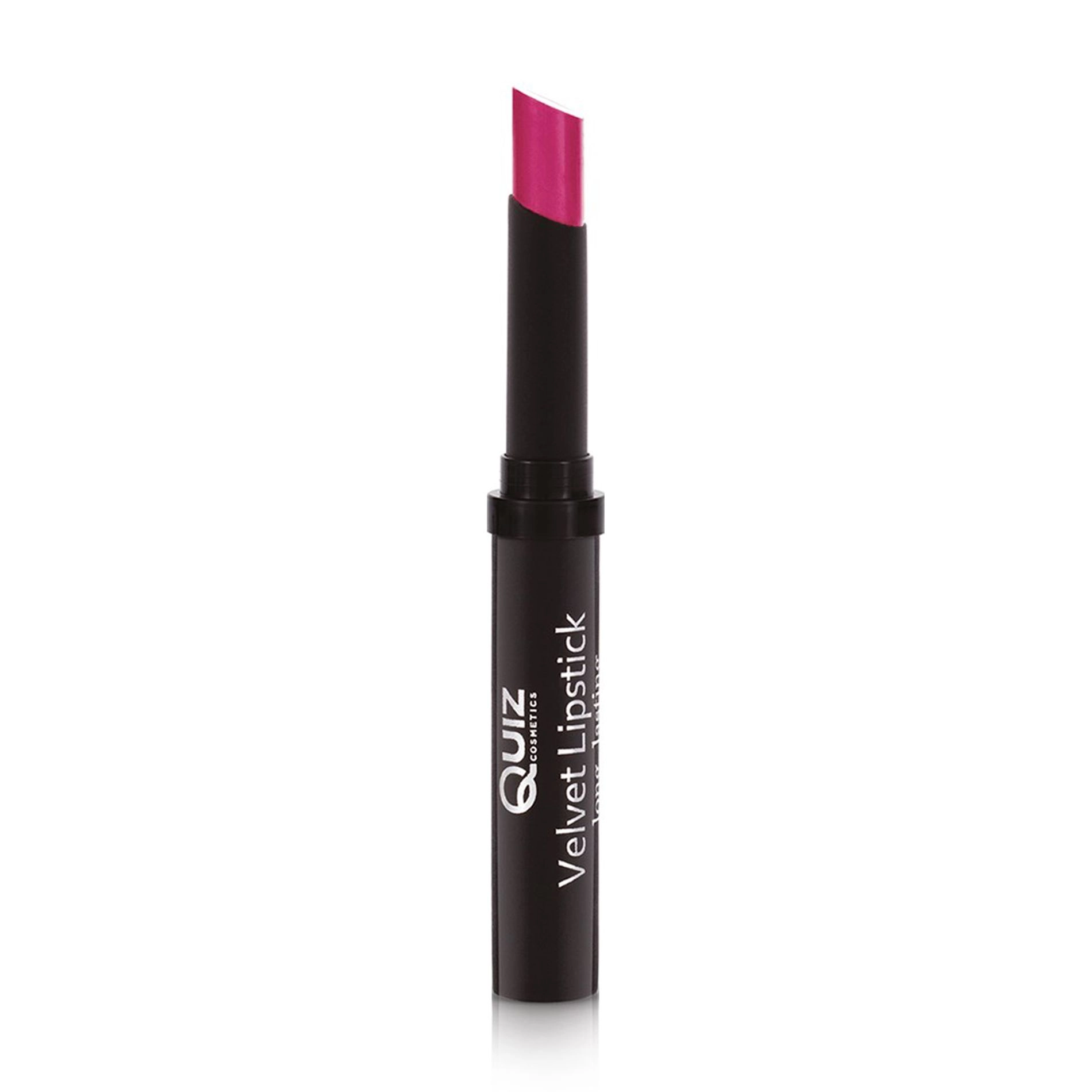 Quiz Стойкая помада для губ Cosmetics Velvet Lipstick Long Lasting 108 Charming Pink, 3 г - фото N1