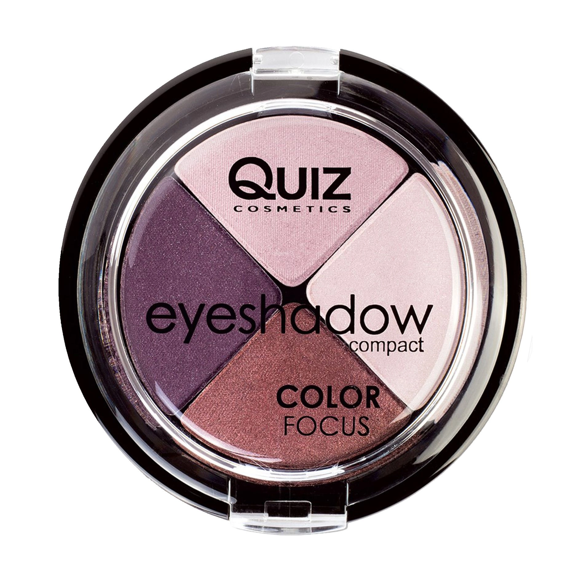 Quiz Тіні для повік Cosmetics Color Focus 4-кольорові, 452, 10 г - фото N1