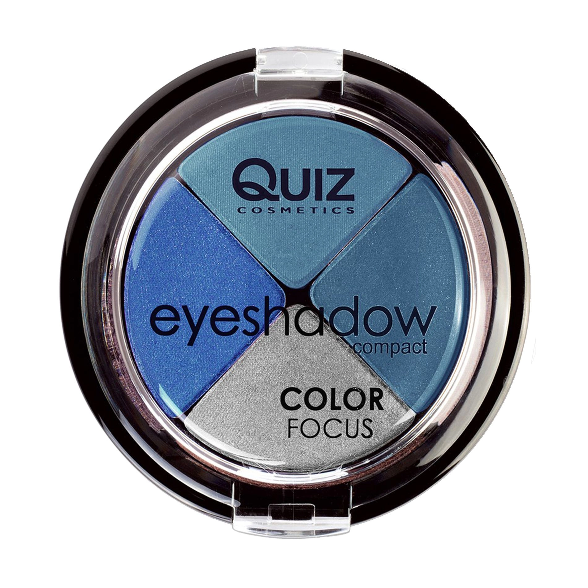 Quiz Тіні для повік Cosmetics Color Focus 4-кольорові, 451, 10 г - фото N1