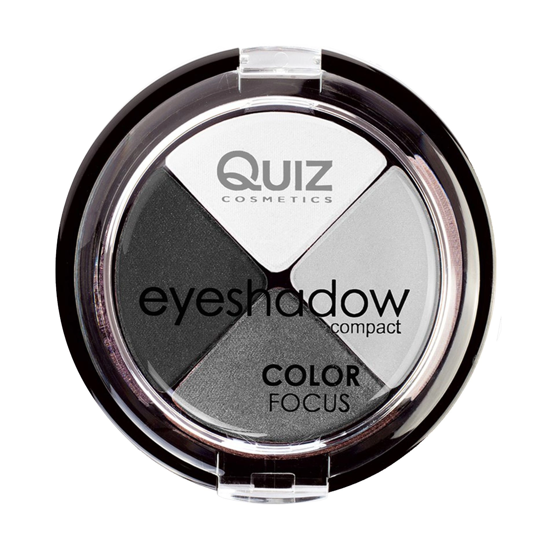 Quiz Тіні для повік Cosmetics Color Focus 4-кольорові, 450, 10 г - фото N1