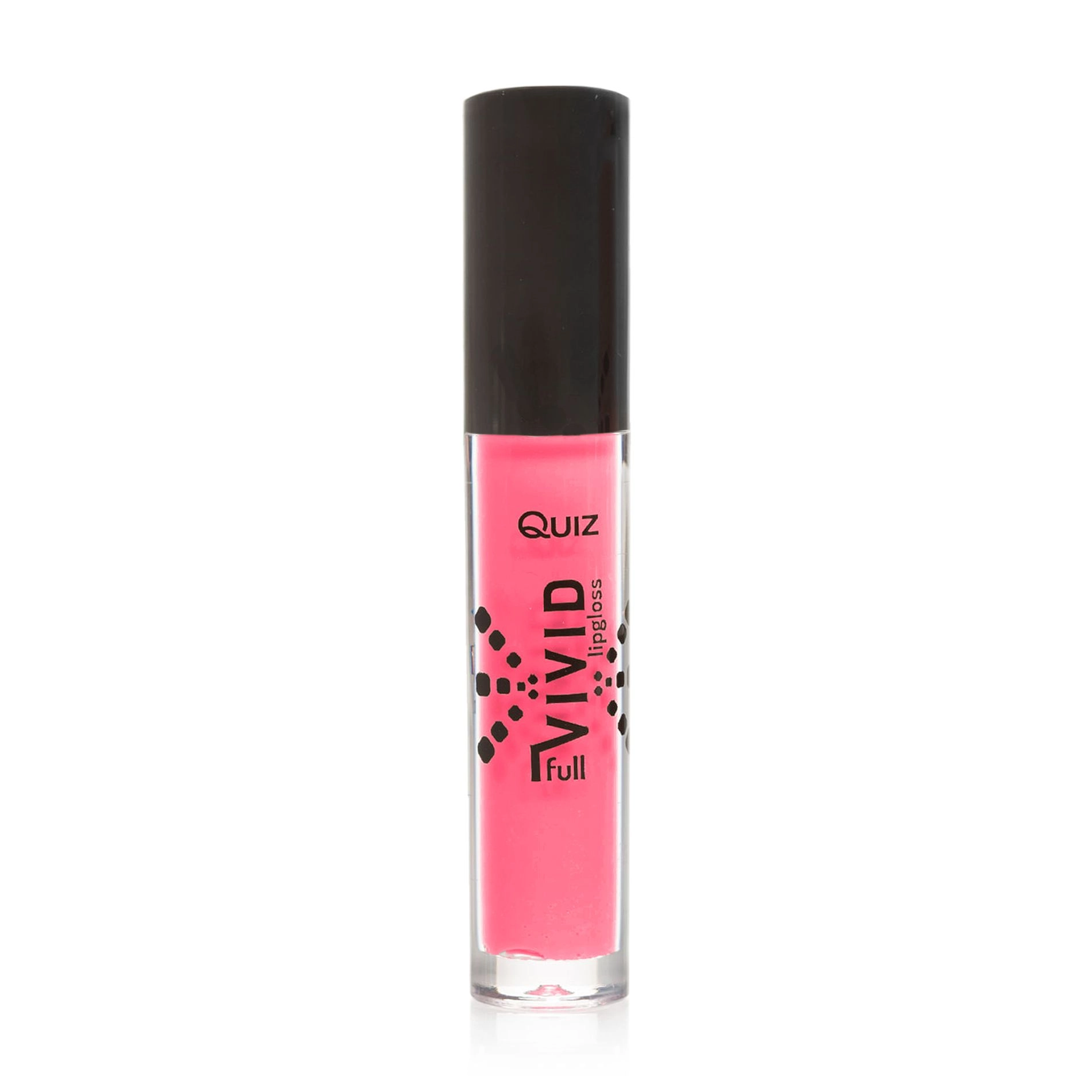 Quiz Зволожувальний блиск для губ Cosmetics Vivid Full Brilliant Lipgloss 52 Pink Pop, 5 мл - фото N1