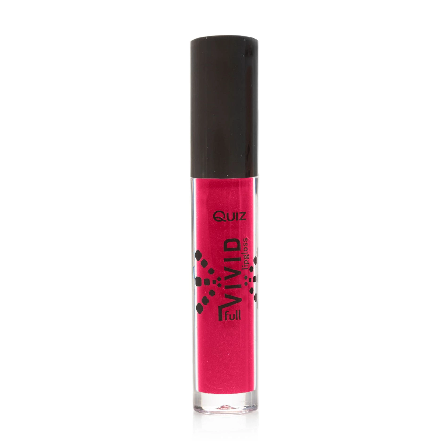 Quiz Увлажняющий блеск для губ Cosmetics Vivid Full Brilliant Lipgloss 53 Strawberry Shine, 5 мл - фото N1
