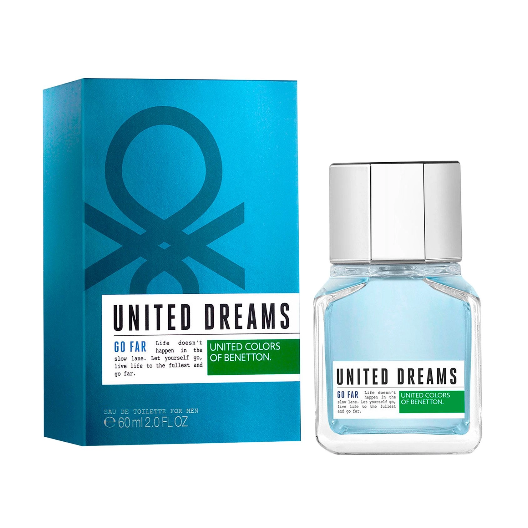 Туалетная вода мужская - Benetton United Dreams Go Far, 60 мл - фото N2