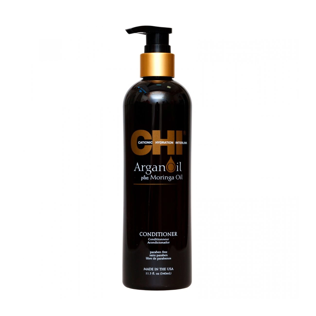 Восстанавливающий кондиционер для волос - CHI Argan Oil Plus Moringa Oil, 340 мл - фото N1