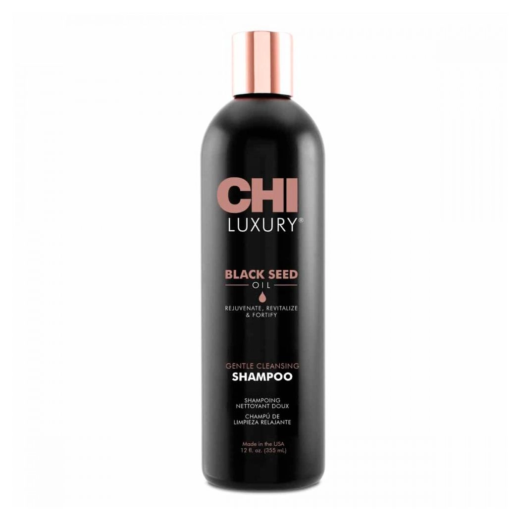 Ніжний очищуючий шампунь для волосся з маслом чорного кмину - CHI Luxury Black Seed Oil Gentle Cleansing Shampoo, 355 мл - фото N1