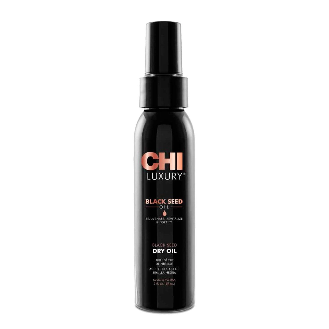 Олія чорного кмину для волосся - CHI Luxury Black Seed Dry Oil, 89 мл - фото N1