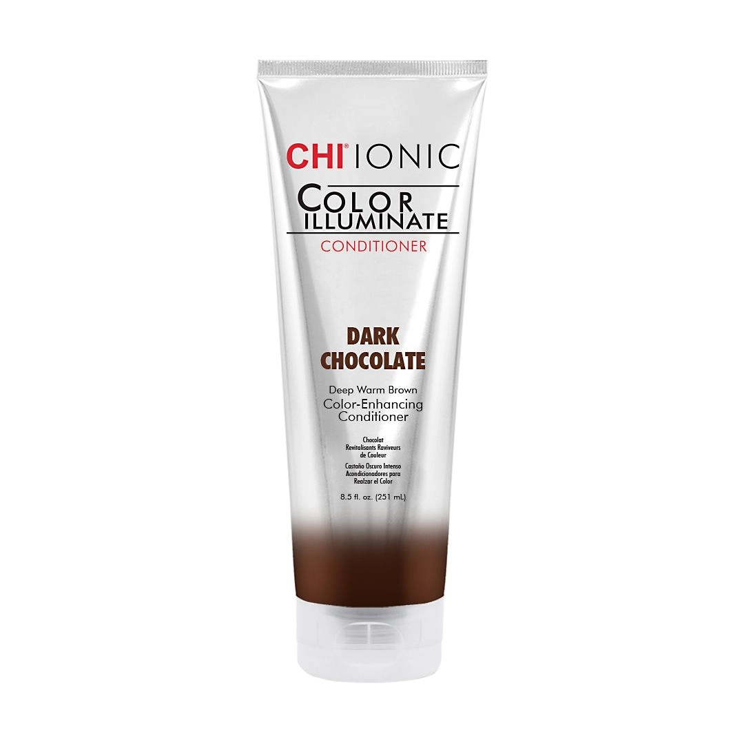 Відтіночний кондиціонер - CHI Ionic Color Illuminate, Dark Chocolate, 251 мл - фото N1