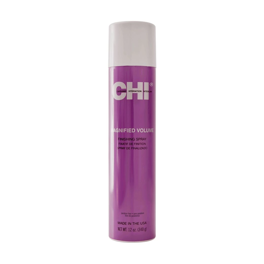 Лак для волос влагоустойчивый, быстросохнущий - CHI Magnified Volume Finishing Spray, 340 г - фото N1