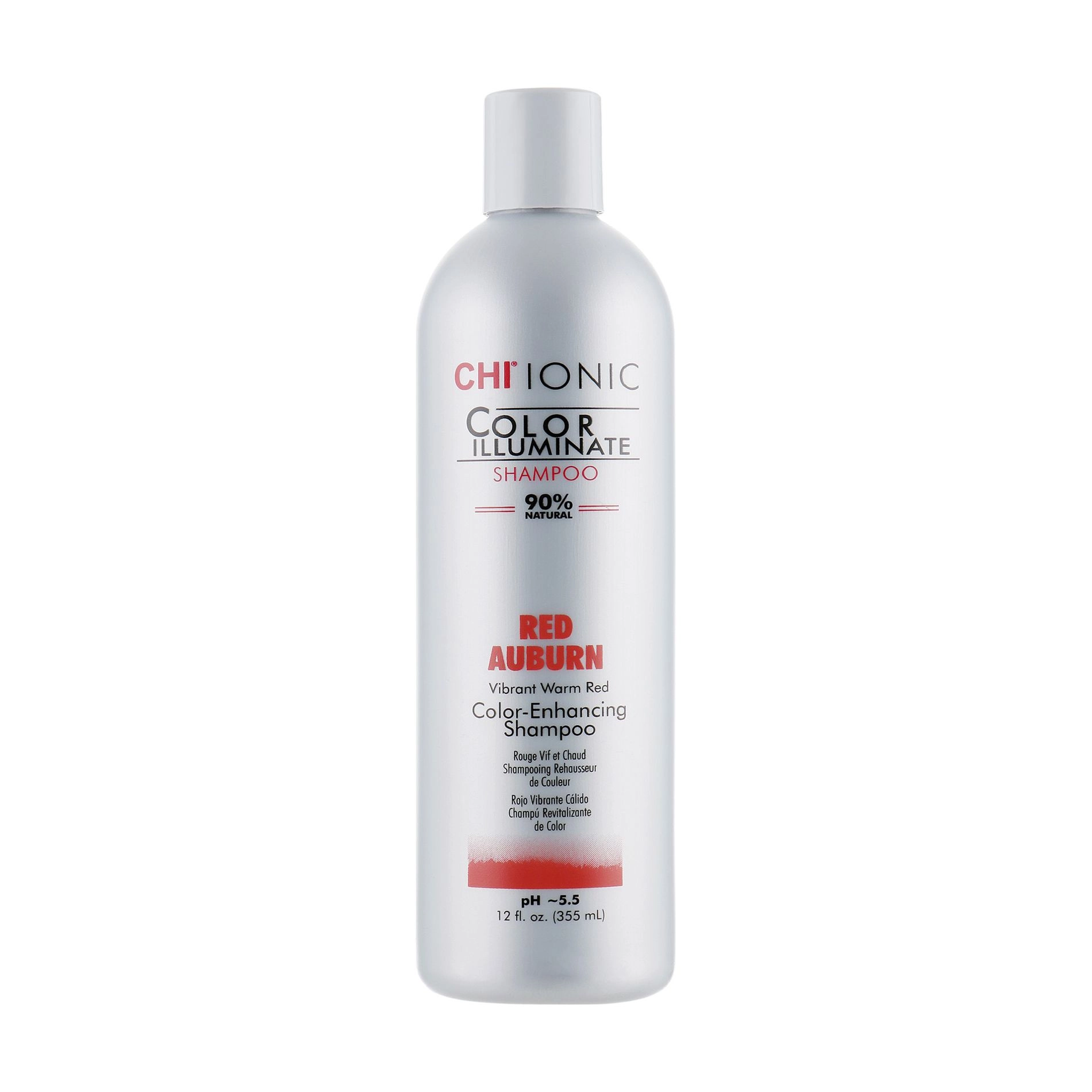 CHI Оттеночный шампунь для волос Ionic Color Illuminate Shampoo Red Auburn - фото N1