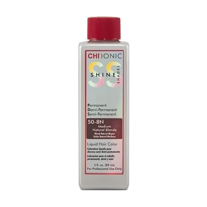 CHI Безаміачна фарба для волосся Ionic Shine Shades Liquid Color 50-8N, 89 мл - фото N1