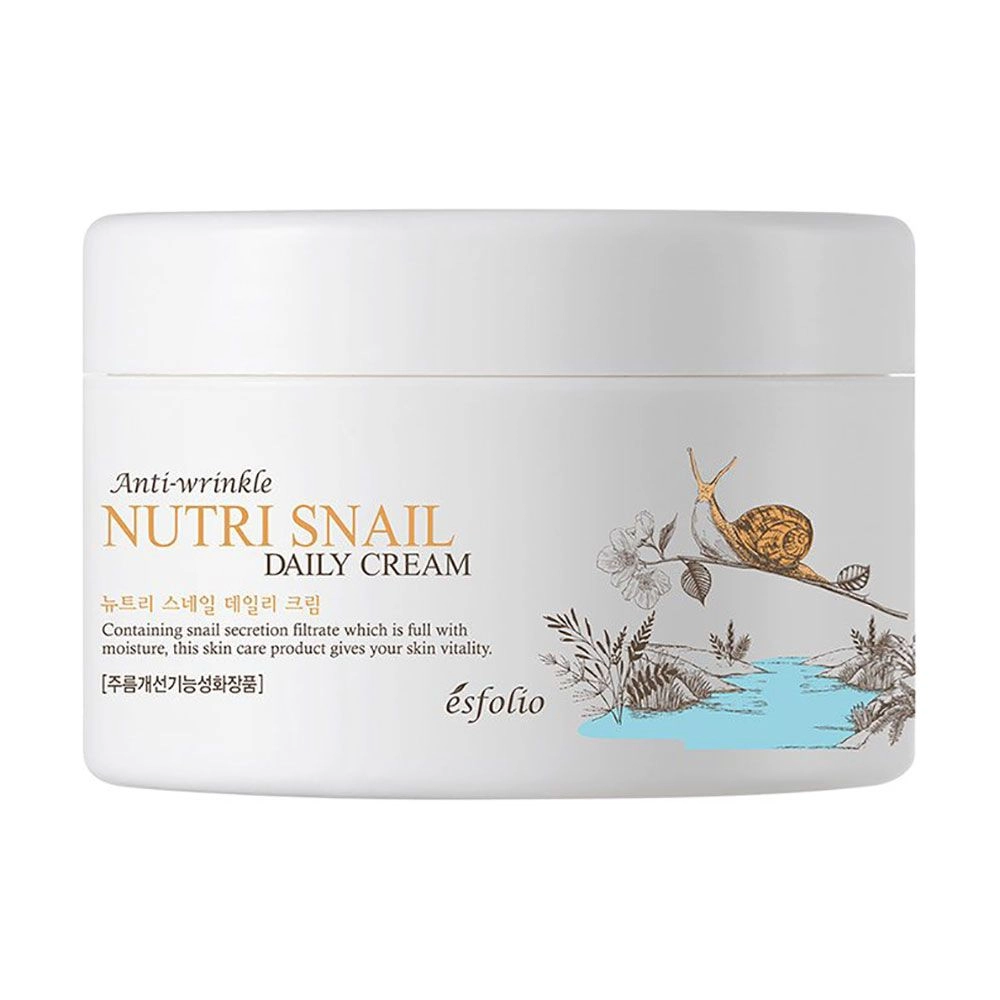 Esfolio Крем для лица Nutri Snail Daily Cream с муцином улитки, 200 мл - фото N1