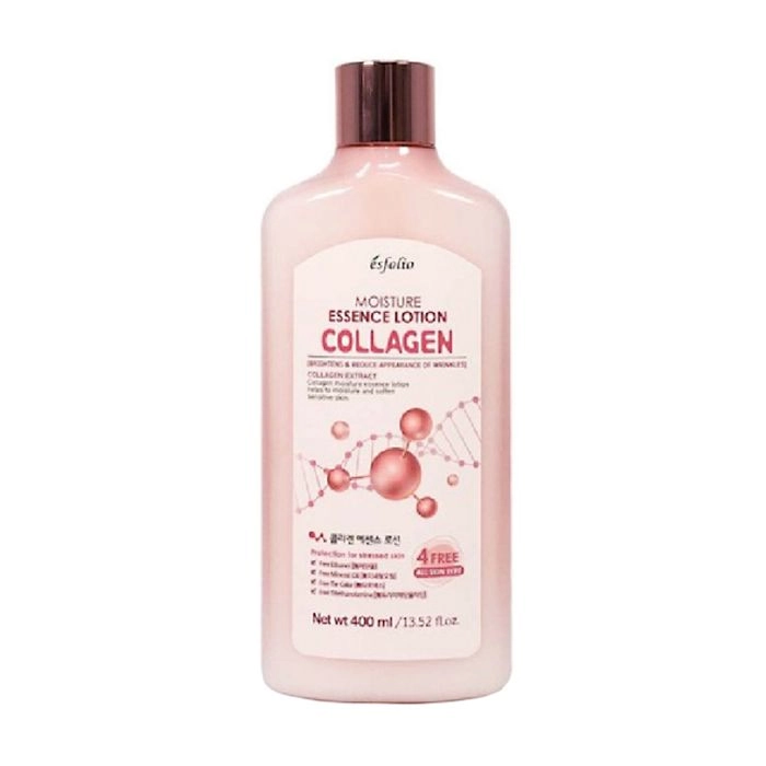 Esfolio Зволожувальний лосьйон для обличчя Moisture Essence Lotion Collagen з колагеном, 400 мл - фото N1