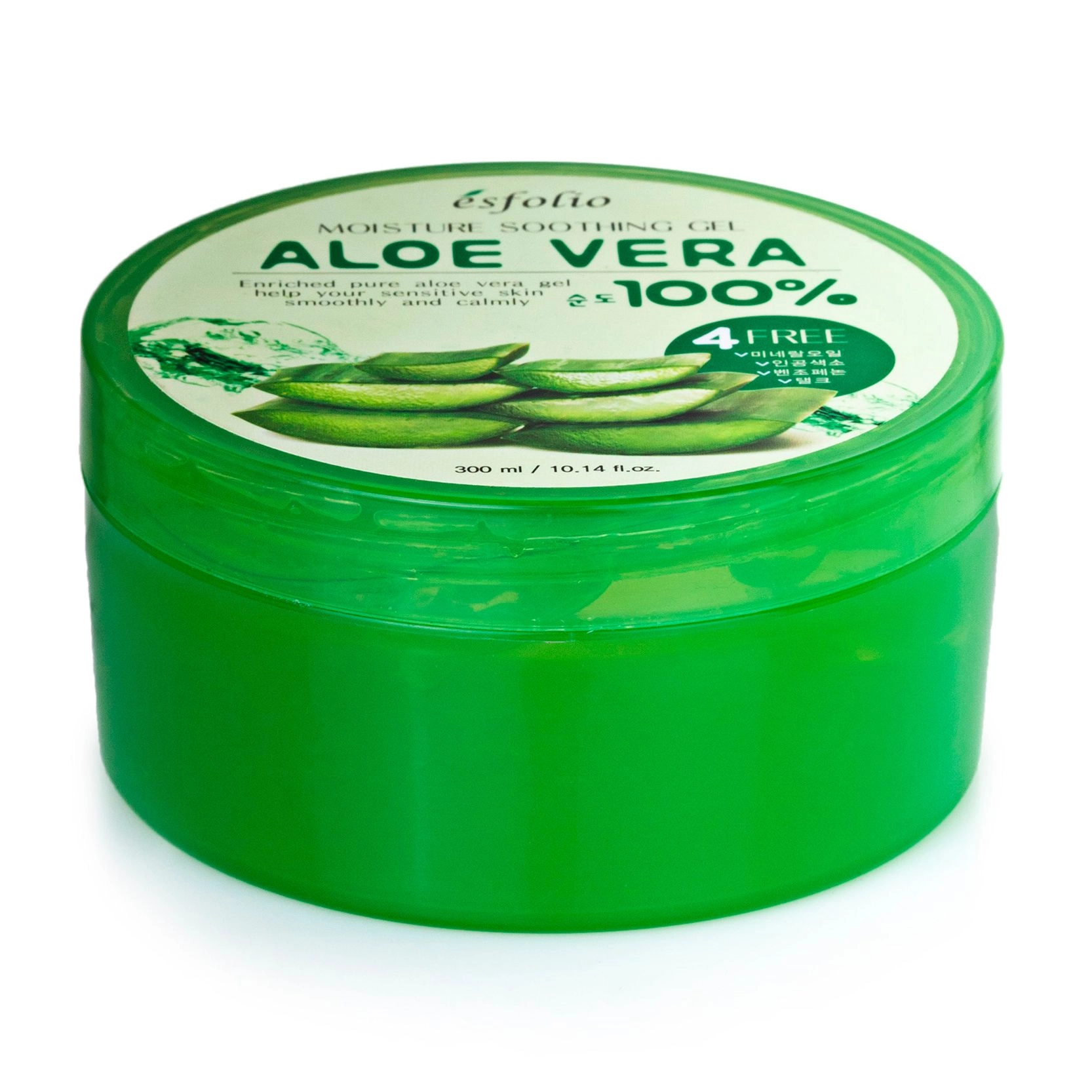 Esfolio Увлажняющий гель алоэ вера для тела Moisture Soothing Gel Aloe Vera 100% Purity, 300 мл - фото N1