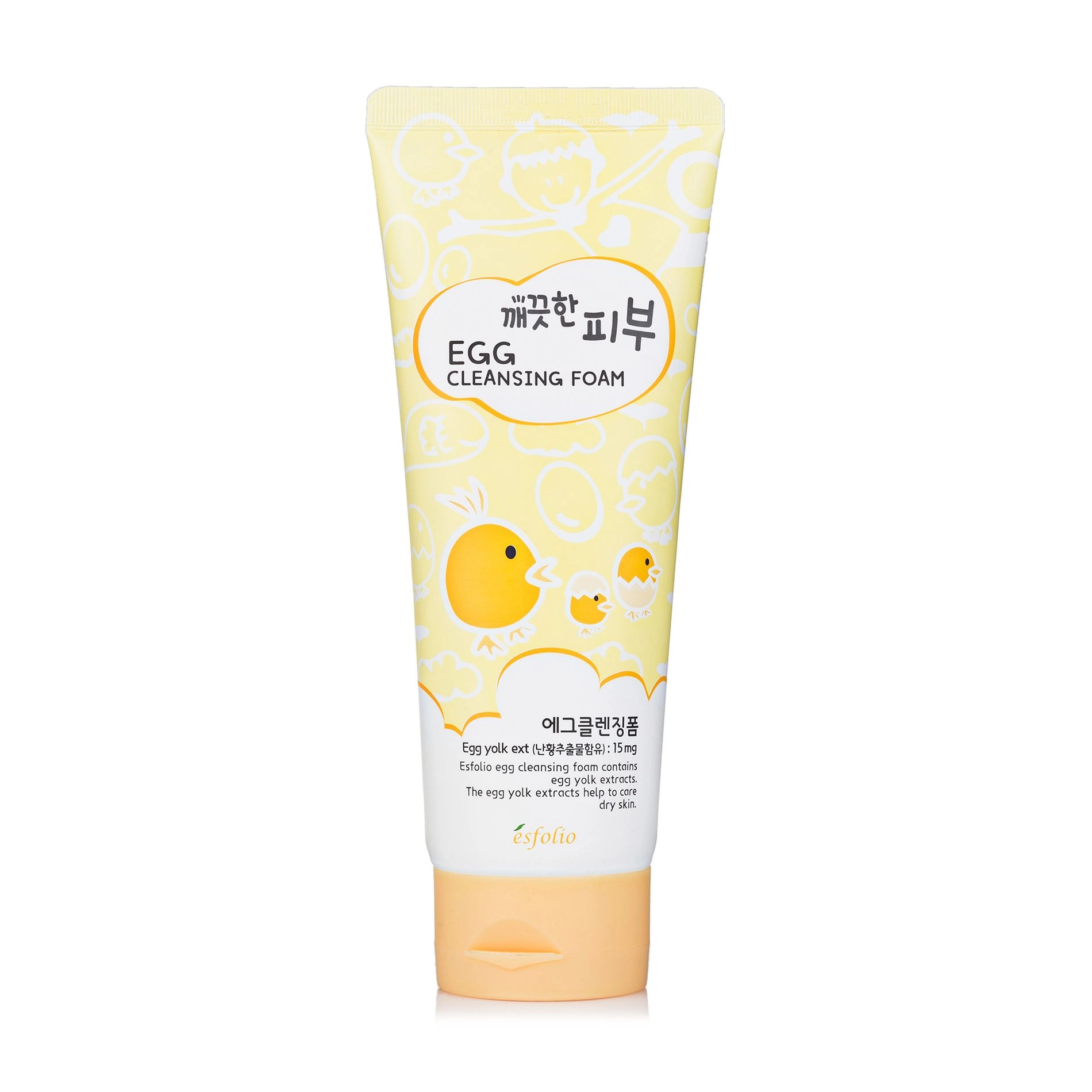 Esfolio Пенка для умывания лица Egg Cleansing Foam Яичная, 150 мл - фото N1