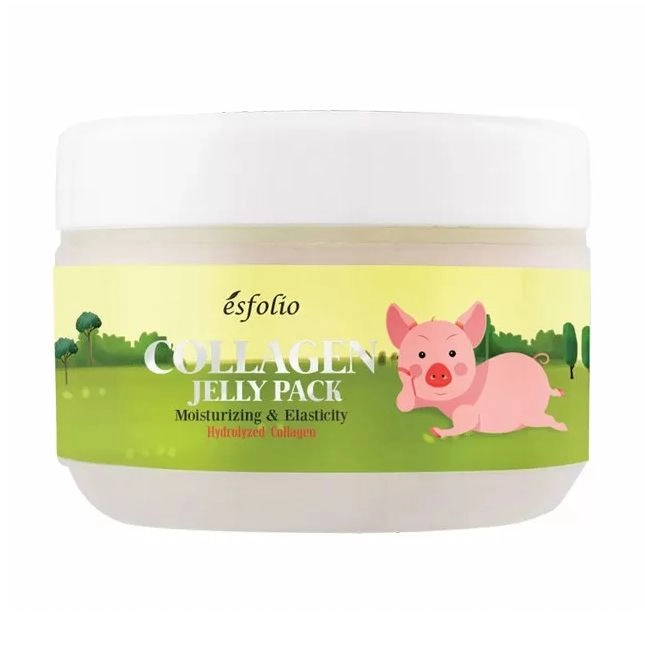 Esfolio Коллагеновая гель-маска для лица Collagen Shape Memory Jelly Pack, 100 мл - фото N2