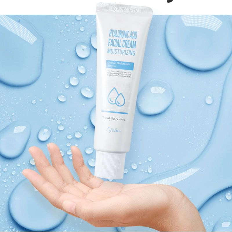 Esfolio Зволожувальний крем для обличчя Hyaluronic Acid Facial Cream з гіалуроновою кислотою, 50 мл - фото N3