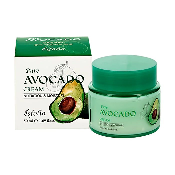 Esfolio Крем для лица Pure Avocado Cream с экстрактом авокадо, 50 мл - фото N1