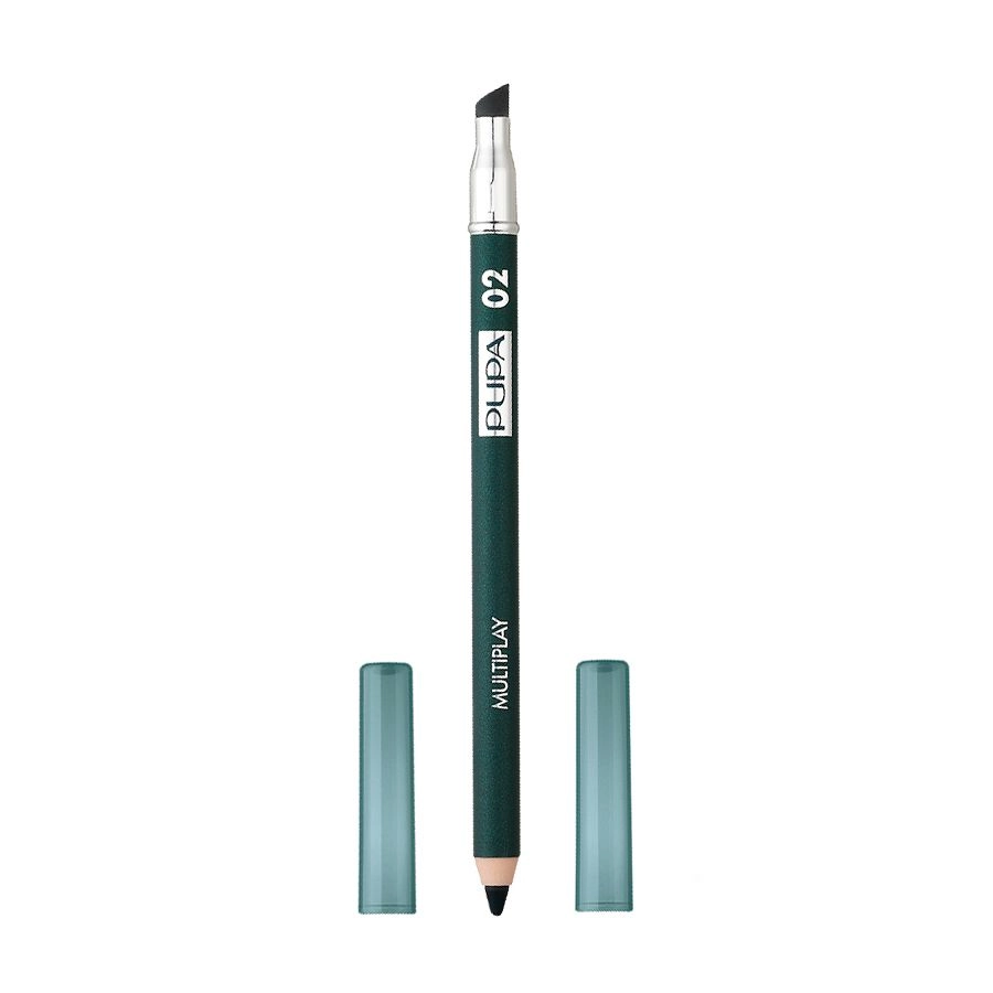 Pupa Олівець для очей Multiplay Eye Pencil з аплікатором, 02 Electric Green, 1.2 г - фото N1