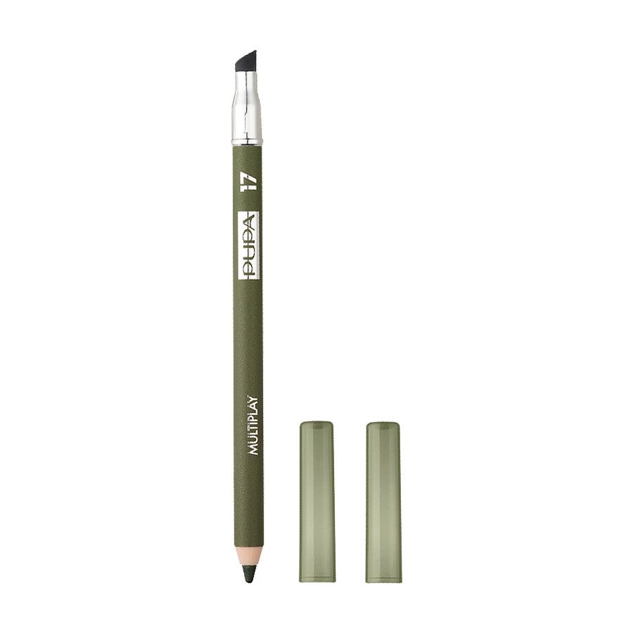 Pupa Карандаш для глаз Multiplay Eye Pencil с аппликатором, 17 Elm Green, 1.2 г - фото N1
