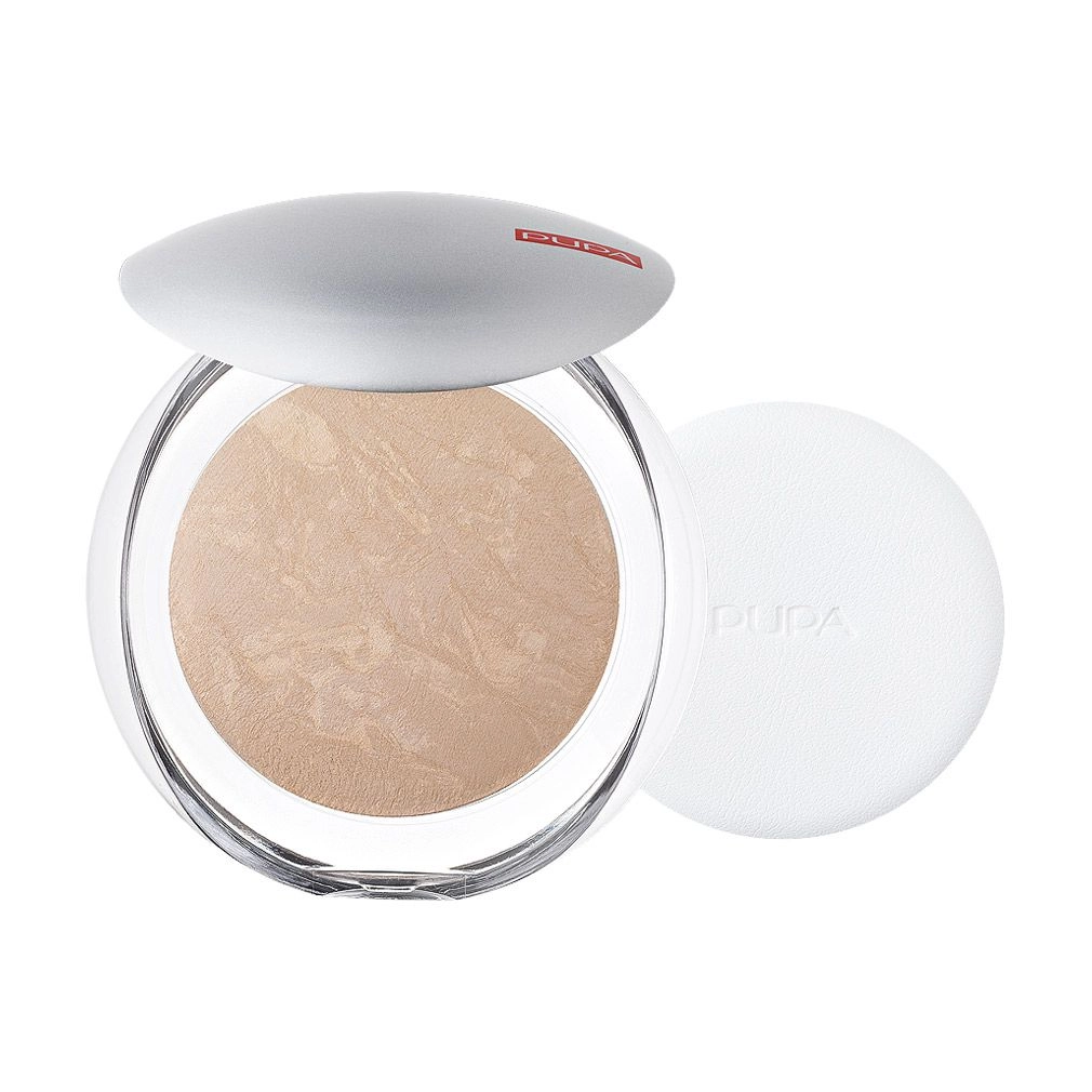 Pupa Компактная запеченная пудра для лица Luminys Silky Baked Face Powder 05 Amberlight, 9 г - фото N1