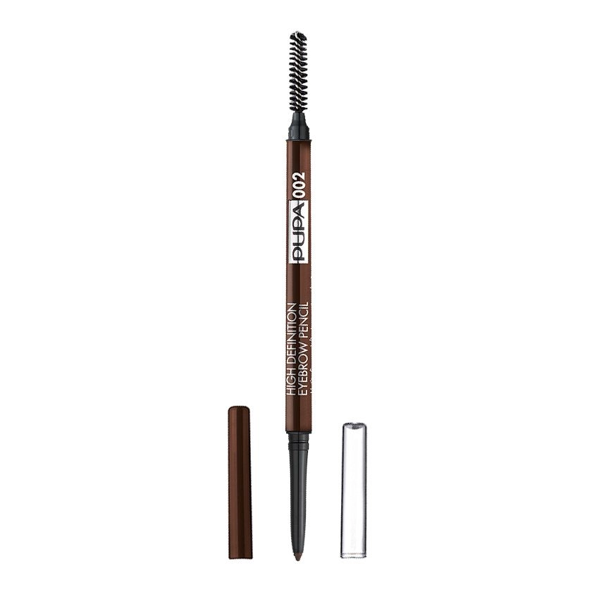 Pupa Олівець для брів High Definition Eyebrow Pencil 002 коричневий, 0.09 г - фото N1