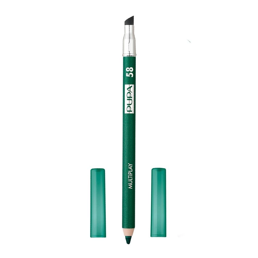 Pupa Карандаш для глаз Multiplay Eye Pencil с аппликатором, 58 Plastic Green, 1.2 г - фото N1