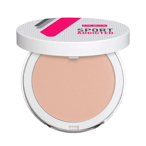 Pupa Пудра компактная Sport Addicted Powder - Sweat And Water Resistant Compact Powder 003 Водостойкая, Warm Beige, 7 г - фото N1