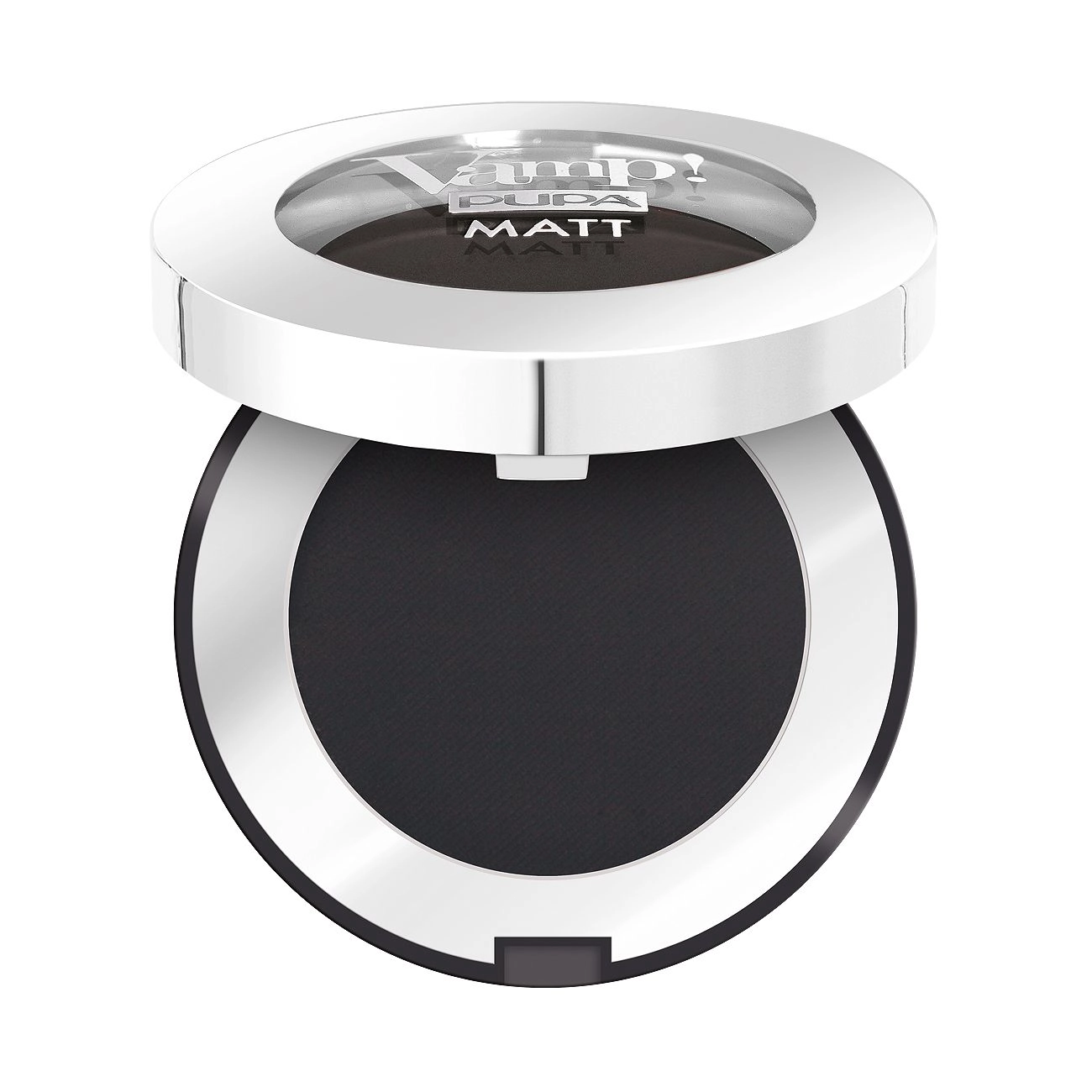 Pupa Тени для век Vamp! Matt Eyeshadow 060 Deep Black, 2.5 г - фото N1