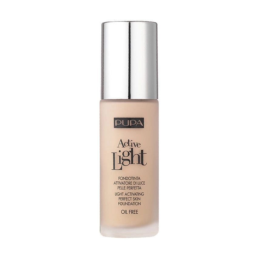 Pupa Тональна основа для обличчя Active Light SPF 10, 020 Nude, 30 мл - фото N1