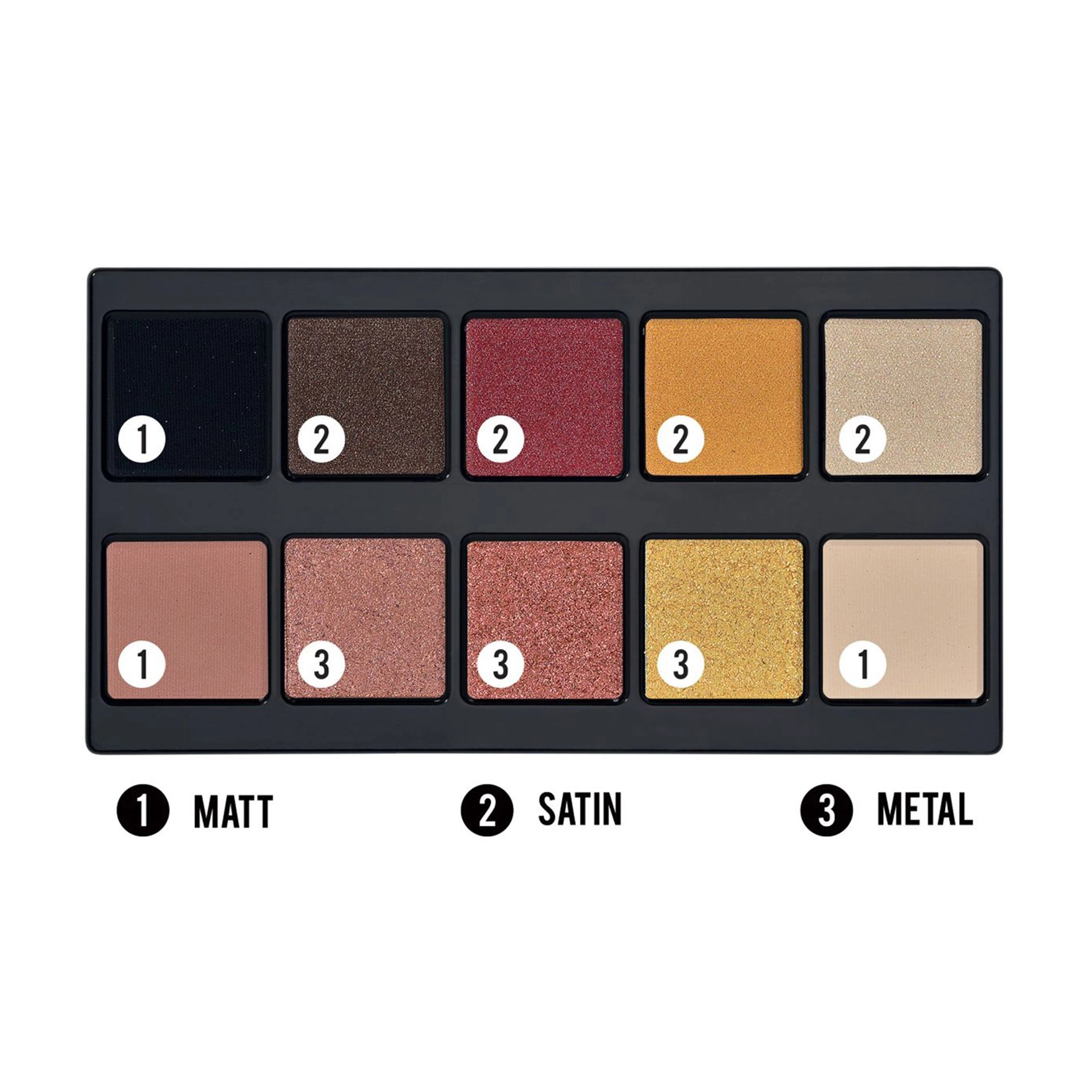 Pupa Палетка теней для век Make Up Stories Palette, 18 г - фото N3