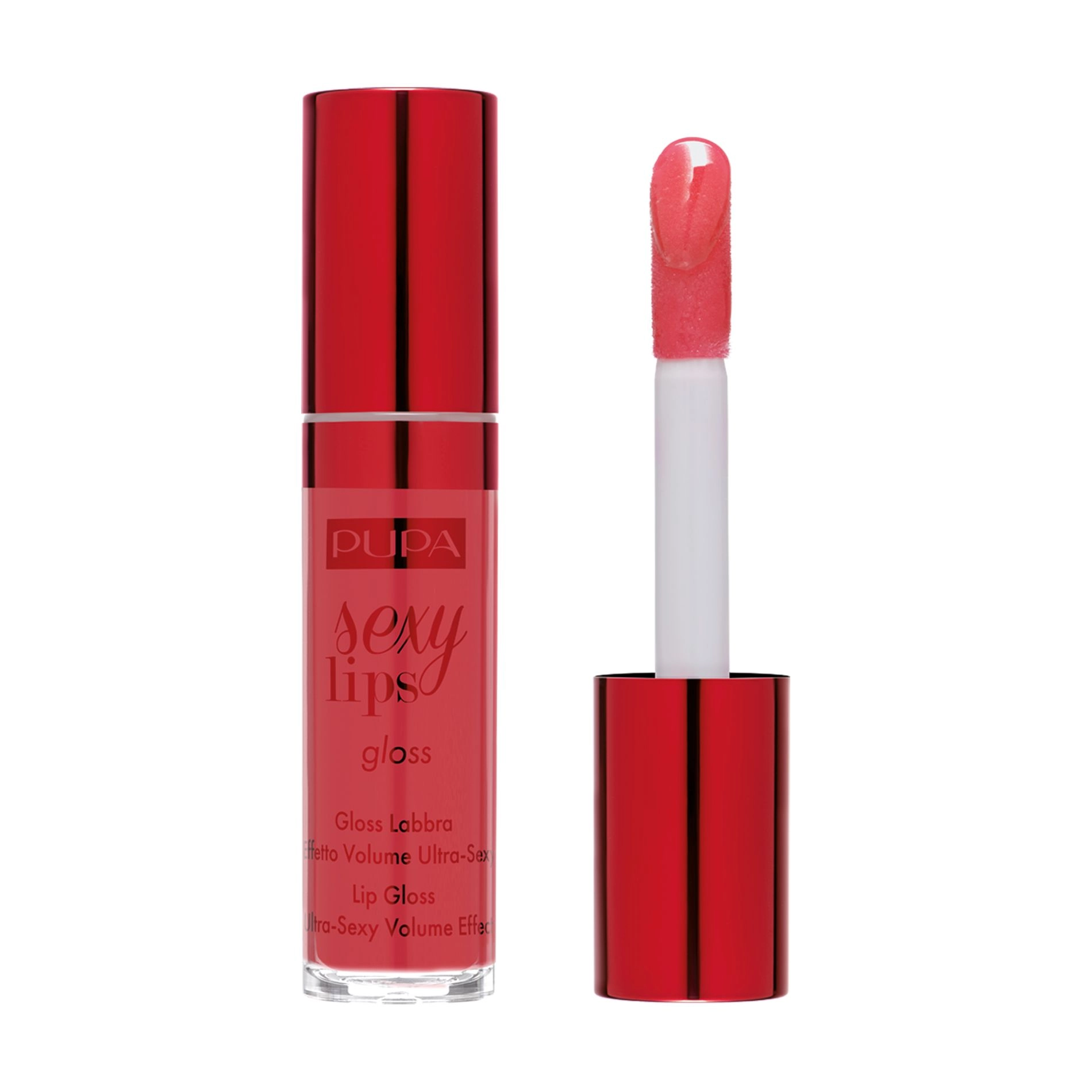 Pupa Блеск для губ Sexy Lips Ultra-Sexy Volume Effect 004 Sexy Apricot, 5  мл - купить, цена, отзывы - Icosmo