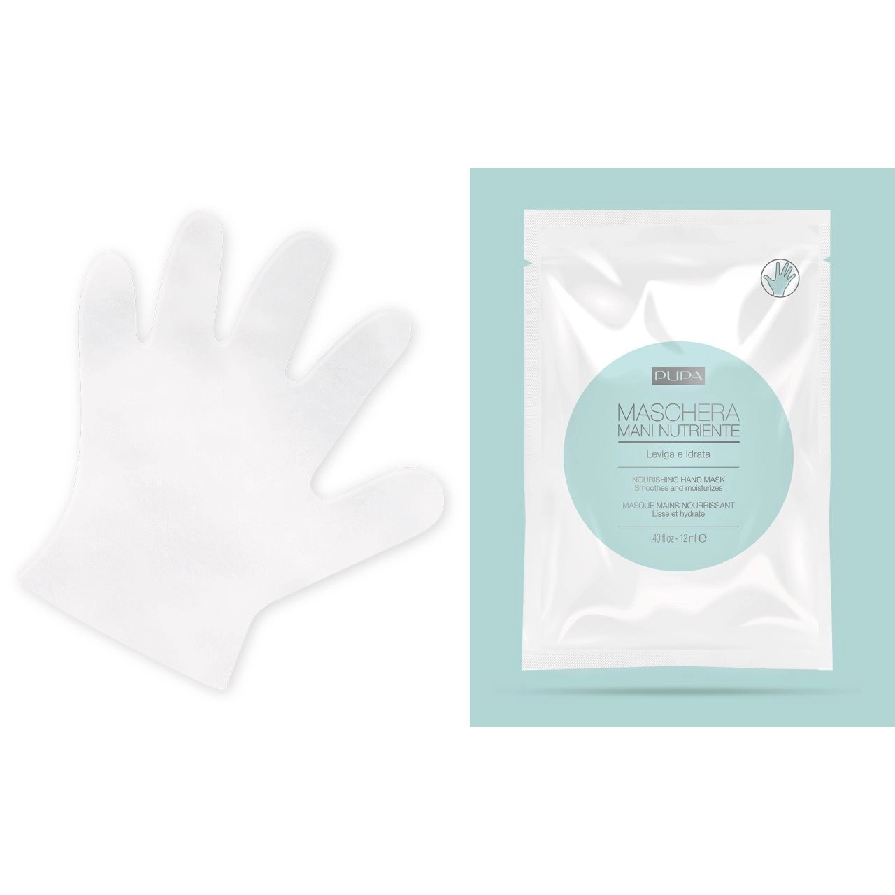 Pupa Питательня маска для рук Nourishing Hand Mask, 12 мл - фото N2