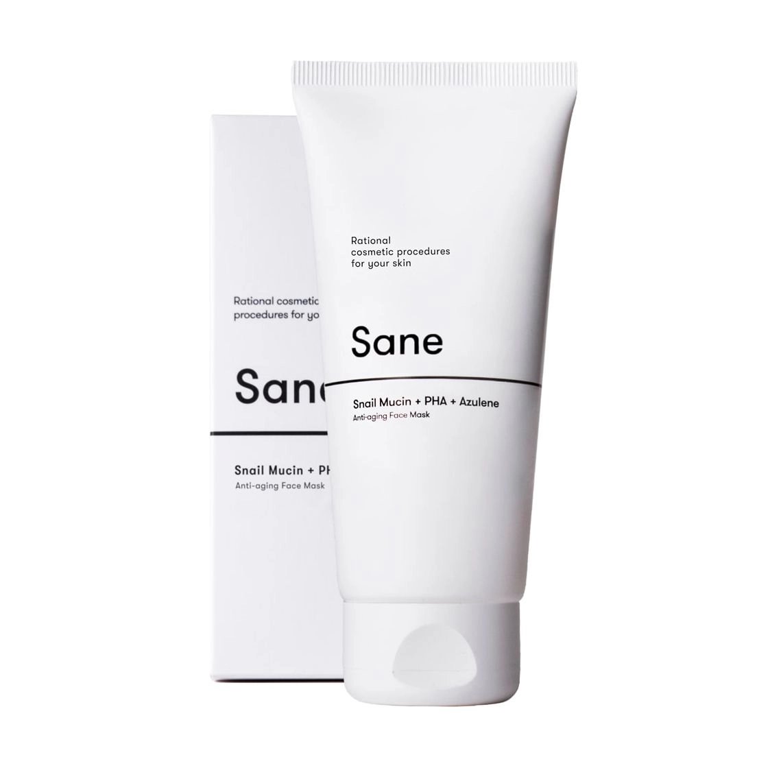 Sane Маска для лица Anti-aging Face Mask с муцином улитки, 85 г - фото N1