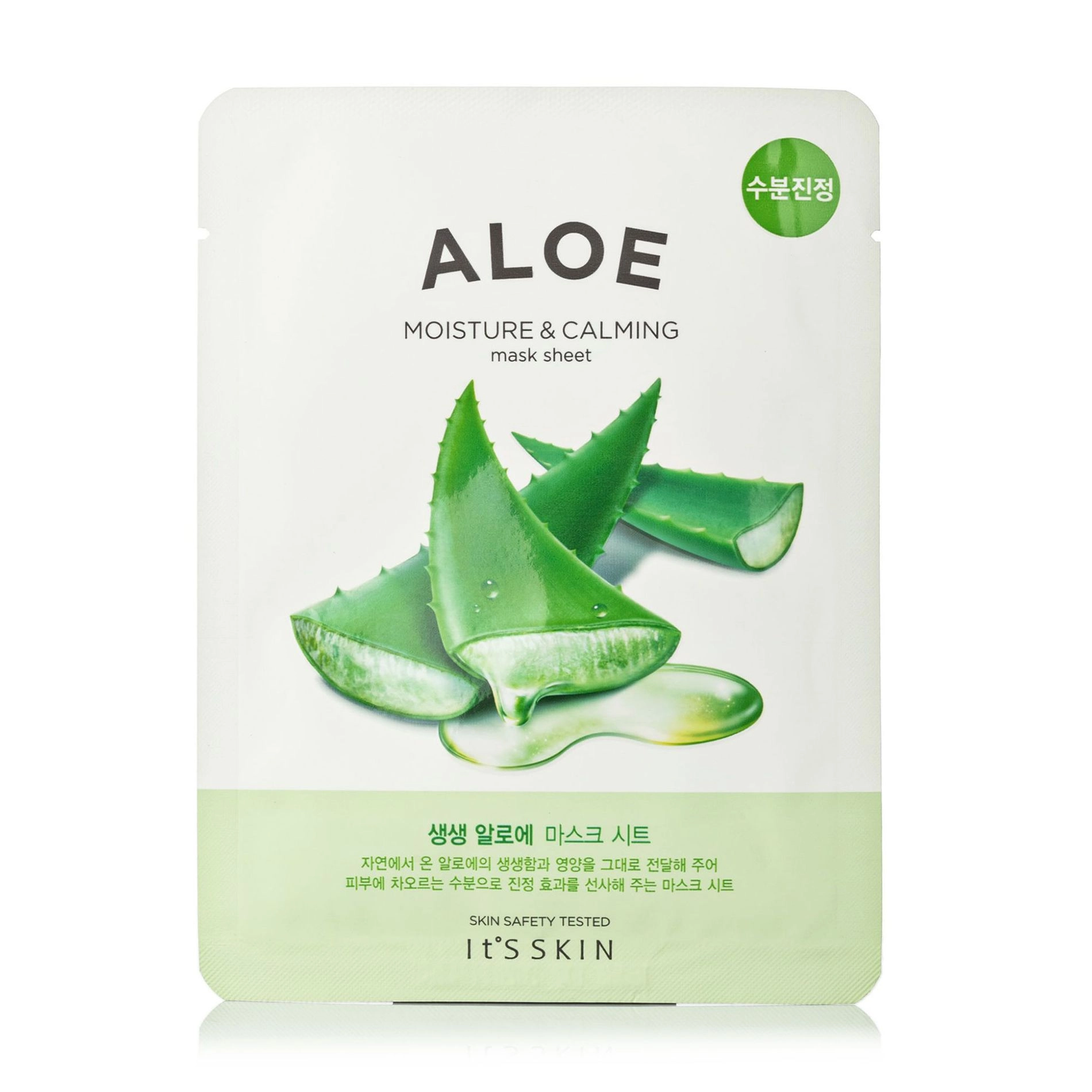 It's Skin Тканинна маска для обличчя The Fresh Aloe Mask Sheet з алое, 18 г - фото N1