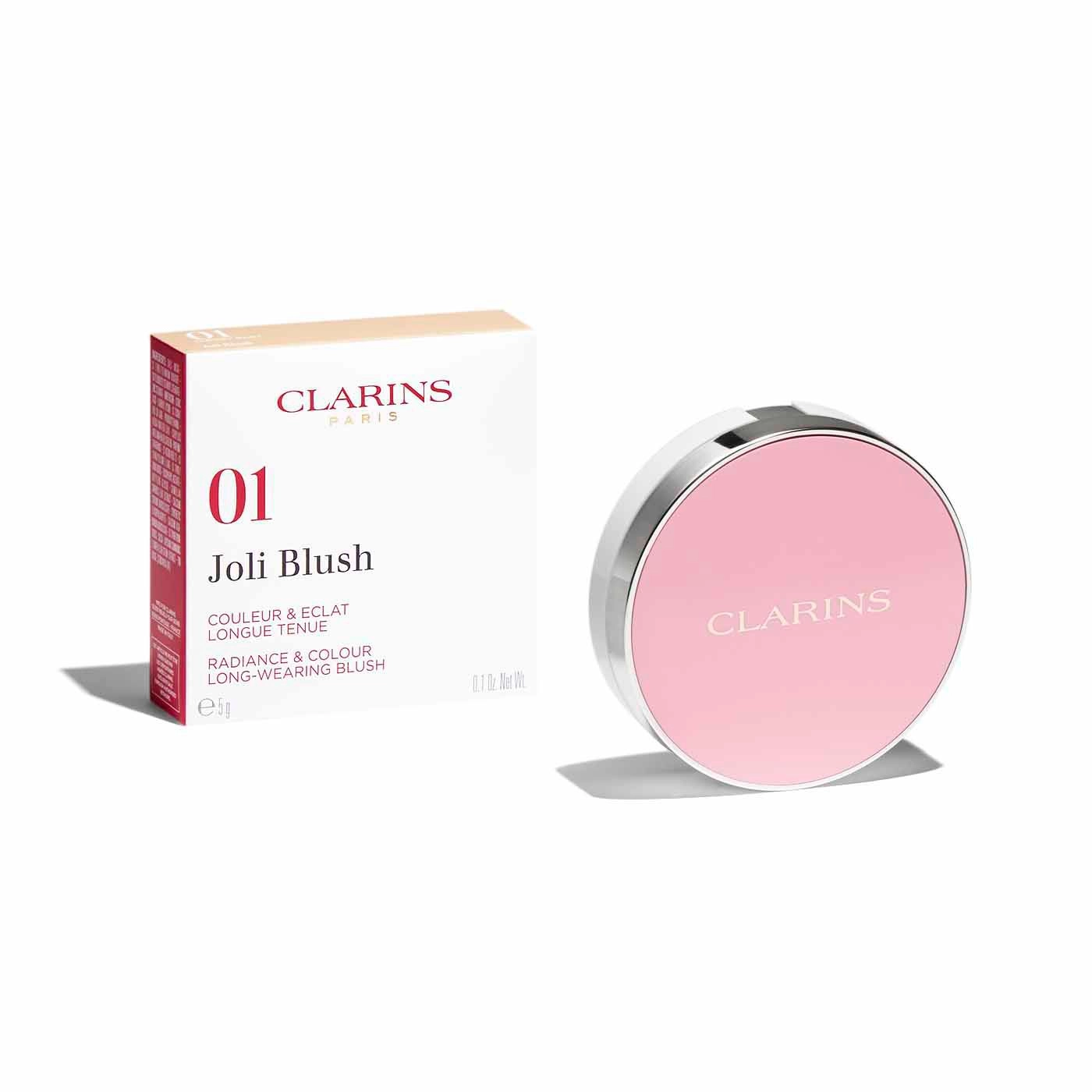 Компактные румяна для лица - Clarins Joli Blush, 01 Cheeky Baby, 5 г - фото N5