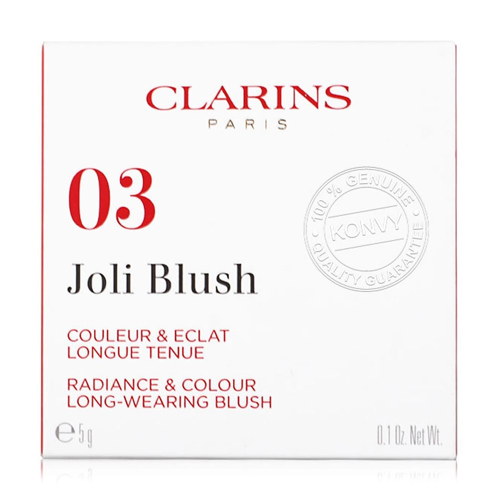 Clarins Компактні рум'яна для обличчя Joli Blush 03 Cheeky Rose, 5 г - фото N4